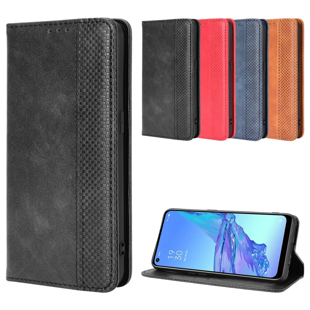 For OPPO A53s Case Premium Leather Wallet Leather Flip Case For OPPO A53S CPH2135 A 53S A53 S OPPOA53S 2020 A53S 5G Case 6