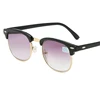 SPH -0.5 -1.0 TO -6.0  Half Frame Square Nearsighted Prescription Sunglasses With Diopter Men Women Fashion Myopia Spectacles 2
