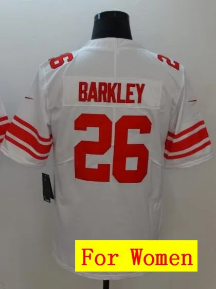 giants men wo men youth kids th New York Daniel Jones 8 Odell Beckham Jr. 13 Eli Manning 10 Saquon Barkley 26 jersey - Цвет: As photo