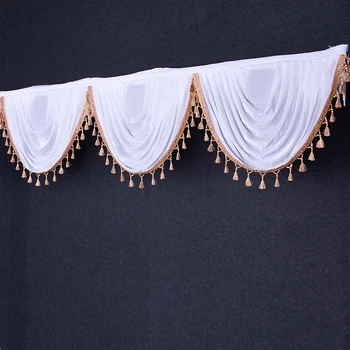 

2020 NewHome Decoration Gold Velvet Background Decoration Mantle Headband Tassel Wedding Celebration Stair Handrail Mall Velvet