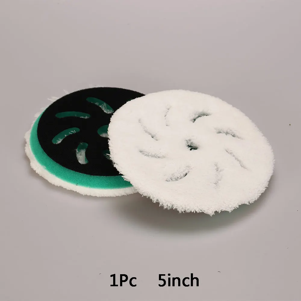 5inch Finishing Pad SPTA 1 шт. " /6" микрофибра быстрая отделка полировкой колодки, из полировочной смеси колодки наборы для автомобиля восковая коллекция полировальная подушка - Цвет: 5inch Finishing Pad