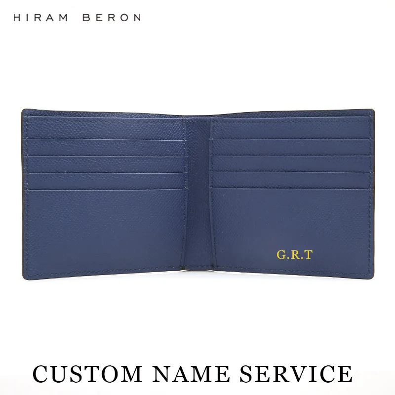 Hiram Beron Personalized Free Italian Leather Wallet For Men Luxury Products Gift for Boyfriend Dropship 3