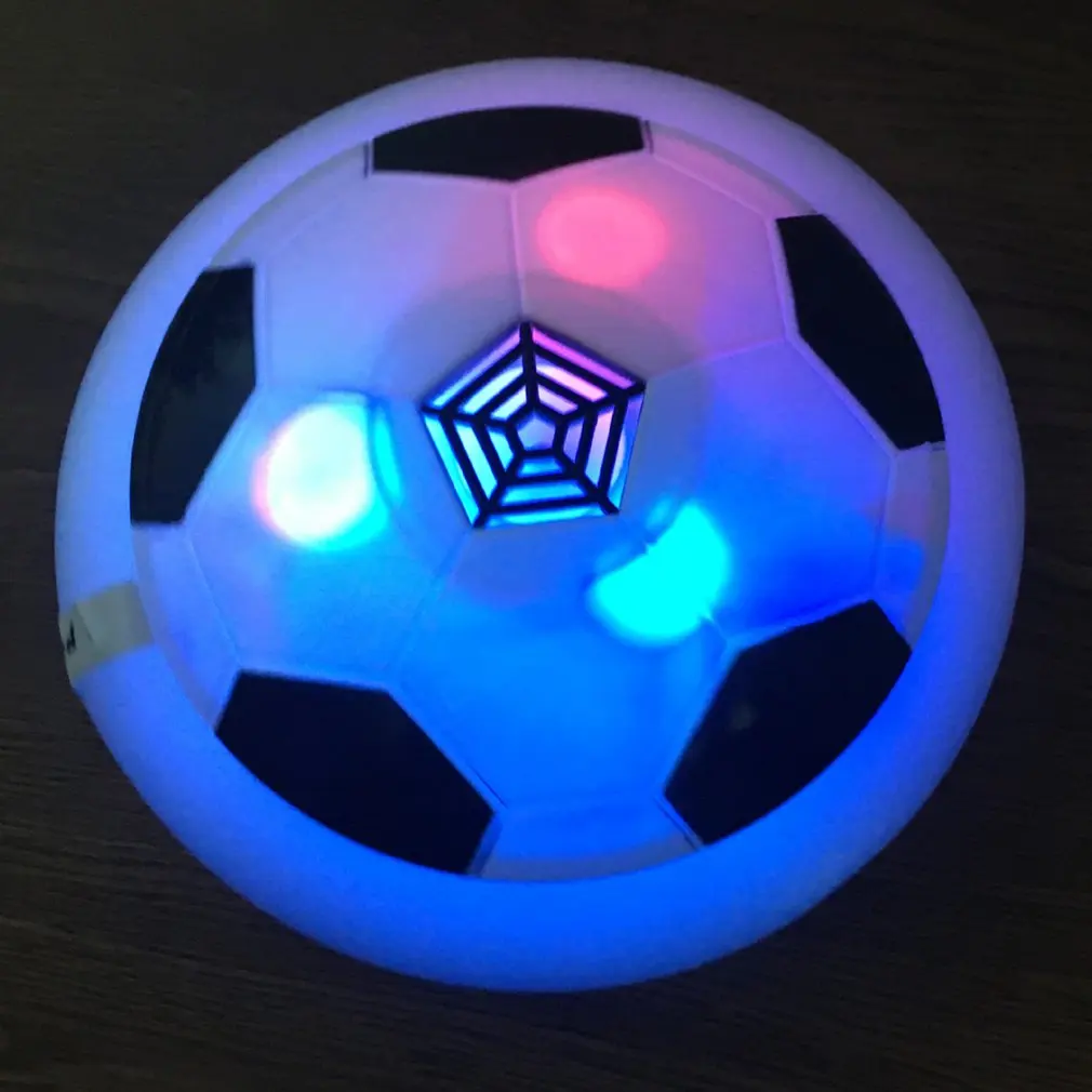 Hover Ball светодиодный светильник мигающий прибытие воздушный мощный футбольный мяч Диск Внутренний футбольный мяч игрушка мульти-поверхность парящие и скользящие игрушки