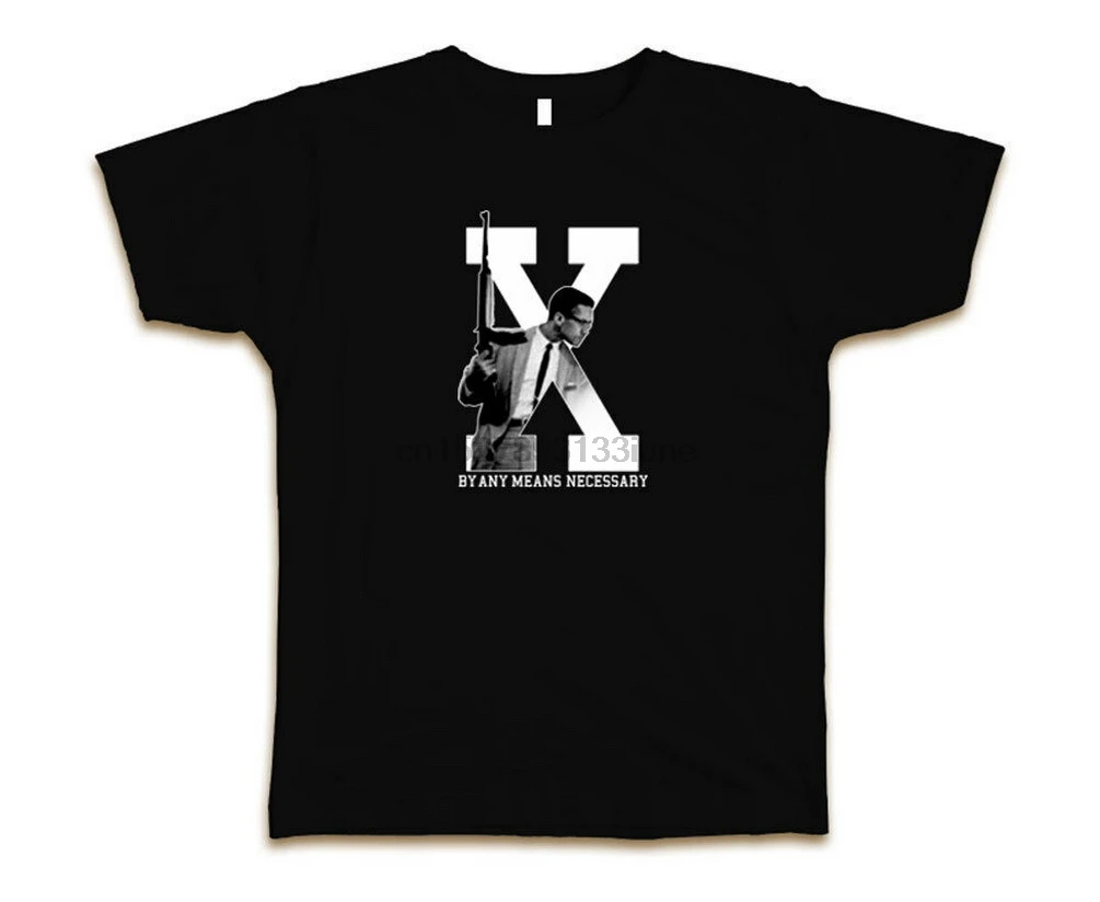 By Any Means Necessary Custom Mens Fashion T-Shirt Tee Brand New-Black Loose Size Top Ajax Shirt | Мужская одежда