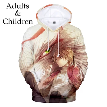 

New 3D printed Natsume Yuujinchou Hoodies Men Women Sweatshirts Autumn Hoodie Kids 3D Natsume's Book of Friends white pullovers