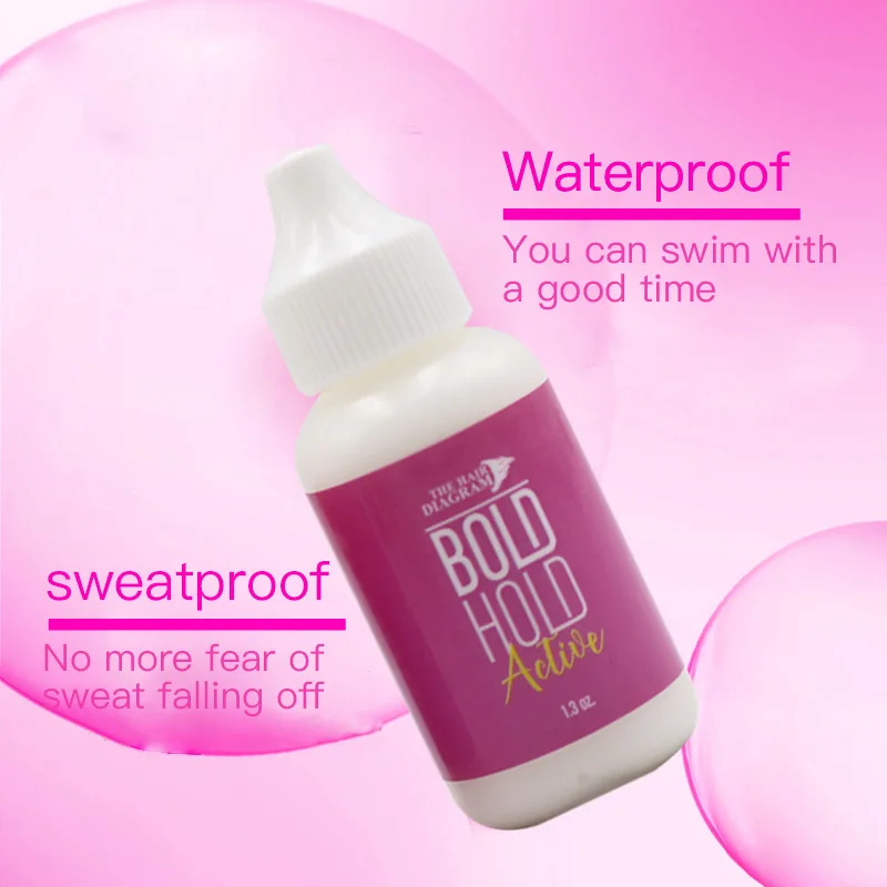 1.3oz(38ML) Cream Lace Wig Glue Waterproof Adhesive for Lace Wigs / Toupee / Hair Closure