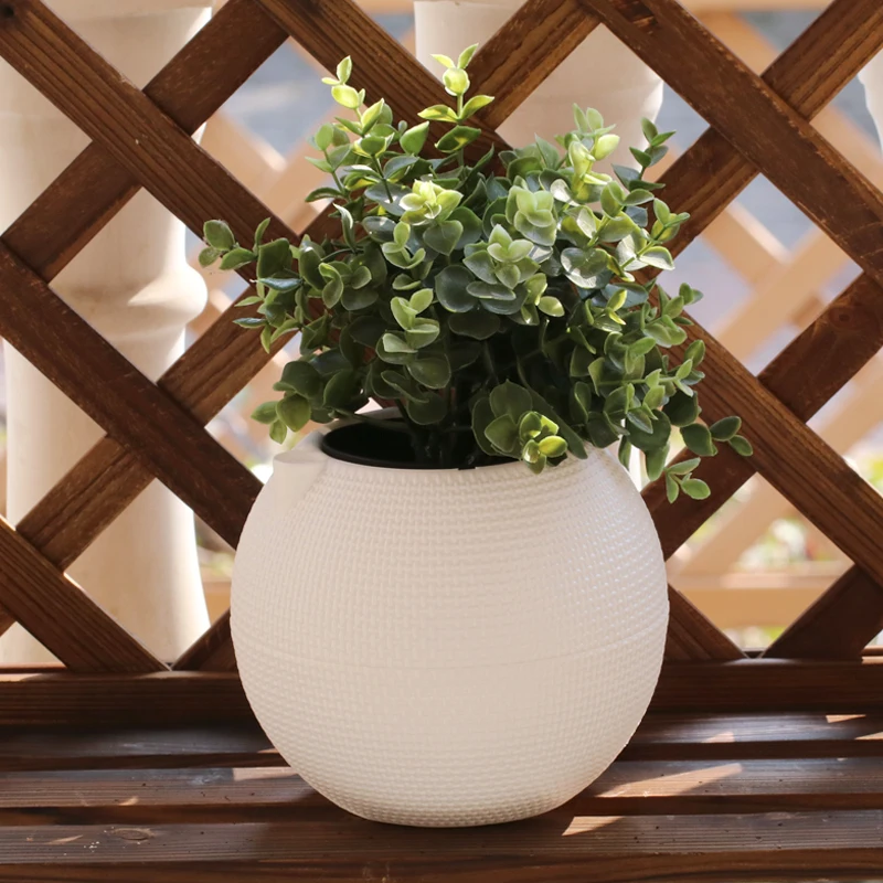 Lazy person flowerpot special clearance package mail meaty green plant narcissus plastic thickened hydroponic potted pot | Дом и сад