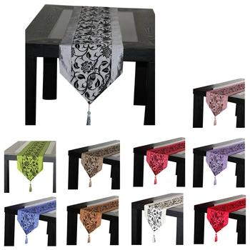 

Fashion Accessories Flower Tablecloth Table Runner Tables Cloth Wedding Kitchen Utensils Christmas Xmas Home Decor Party Supplie