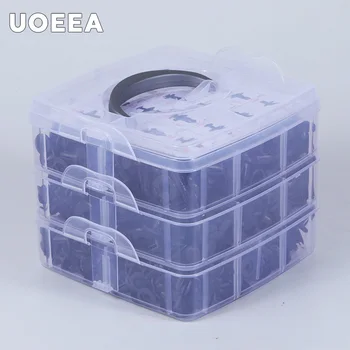 

620 pcs/box Car Fastener Clips Universal Mixed Car Fasteners Door Trim Car Bumper Rivet Fixer Hood Fender Fixing Clip
