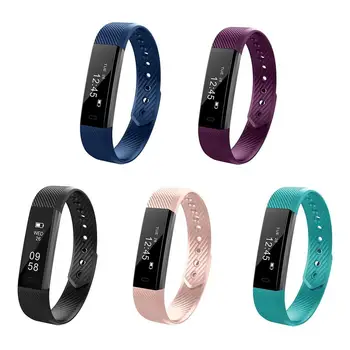 

ID 115 U Smart Wristband Watch Heart Rate Monitor Smart Bracelet Multi-touch Screen Switching Mode Anti Lose for Android iOS