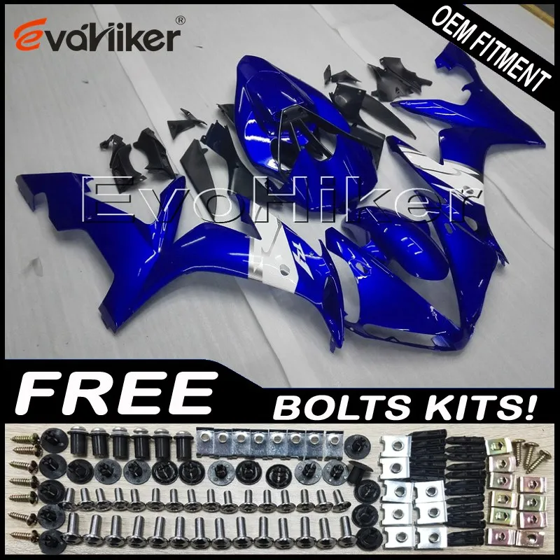 Custom motorcycle fairing for YZF-R1 2004-2006 ABS plastic hull Injection mold blue+Gifts | Автомобили и - Цена: 