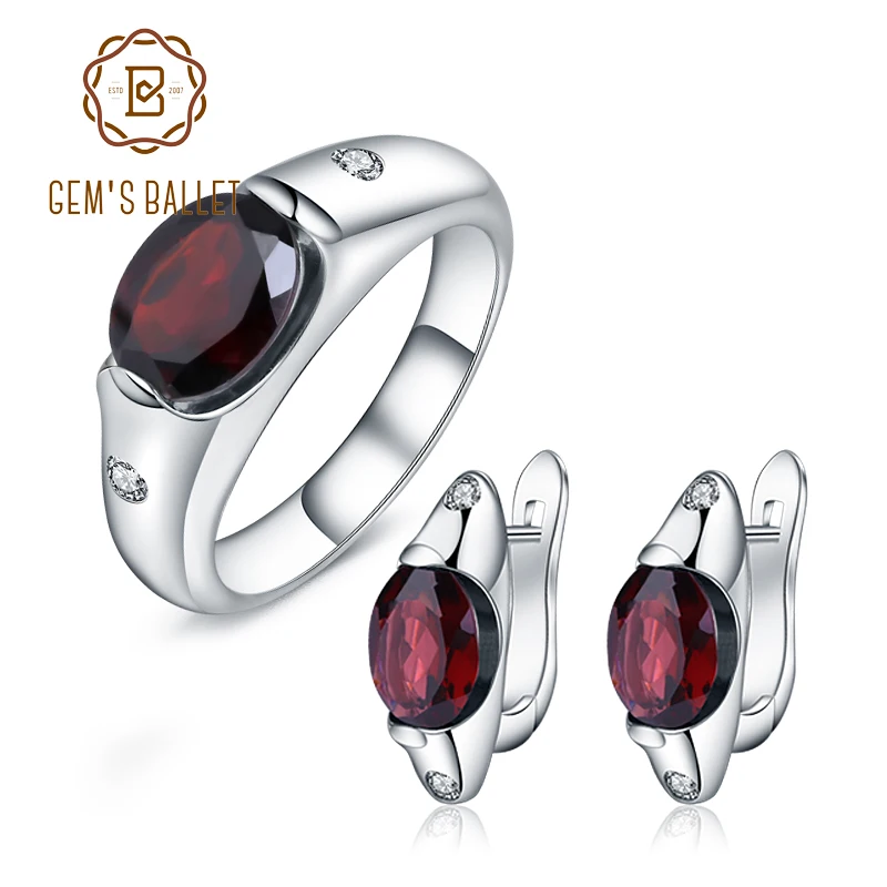 GEM'S балет стерлингового серебра 925 пробы классические обручальные ювелирные