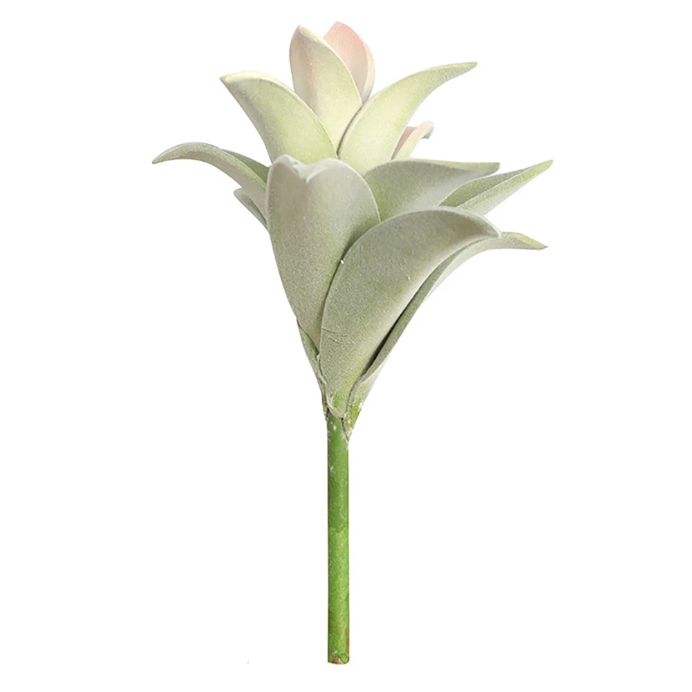 Mini Artificial Succulent Plant Bonsai Fake Pineapple Leaf Balcony Home Office Desktop Decor