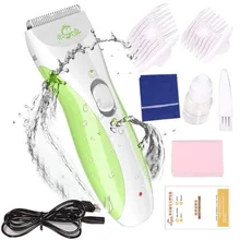 Моющаяся детская машинка для стрижки волос, керамическая бритва, низкий уровень шума, резак, электрическая стрижка, триммер, бритва, ножницы для младенцев, парикмахерские