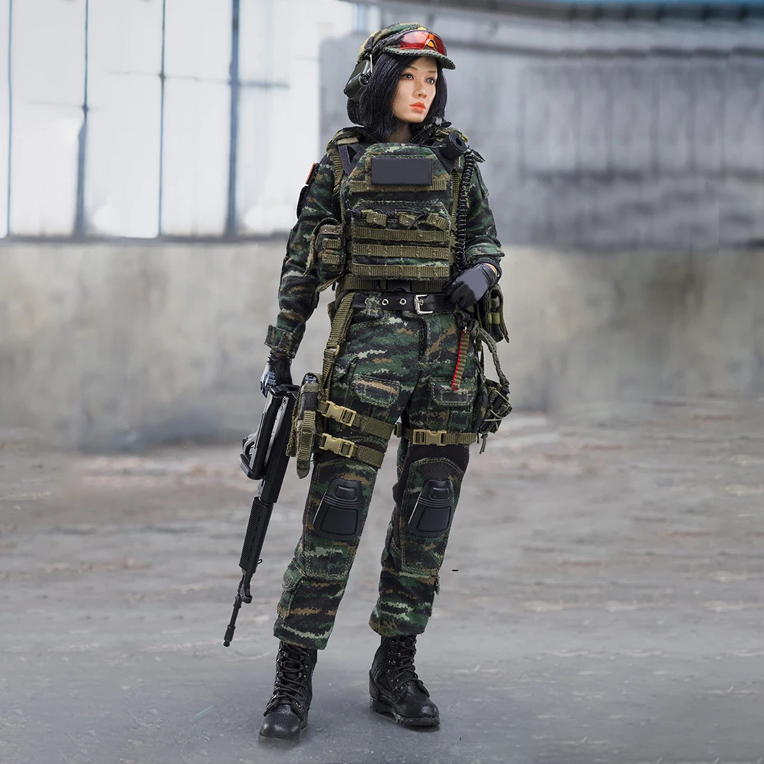 1/6 30 см женская модель снайперского солдата, Реалистичная подвижная Военная фигурка, конструкторские наборы,, рождественский подарок