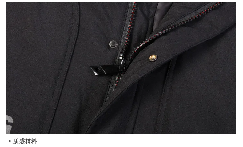 Winter of Clothes Outdoor Windproof Warm Heating Cotton Overcoat BF Brand Cut the Tag off Popular Brand Light Luxury Men'S