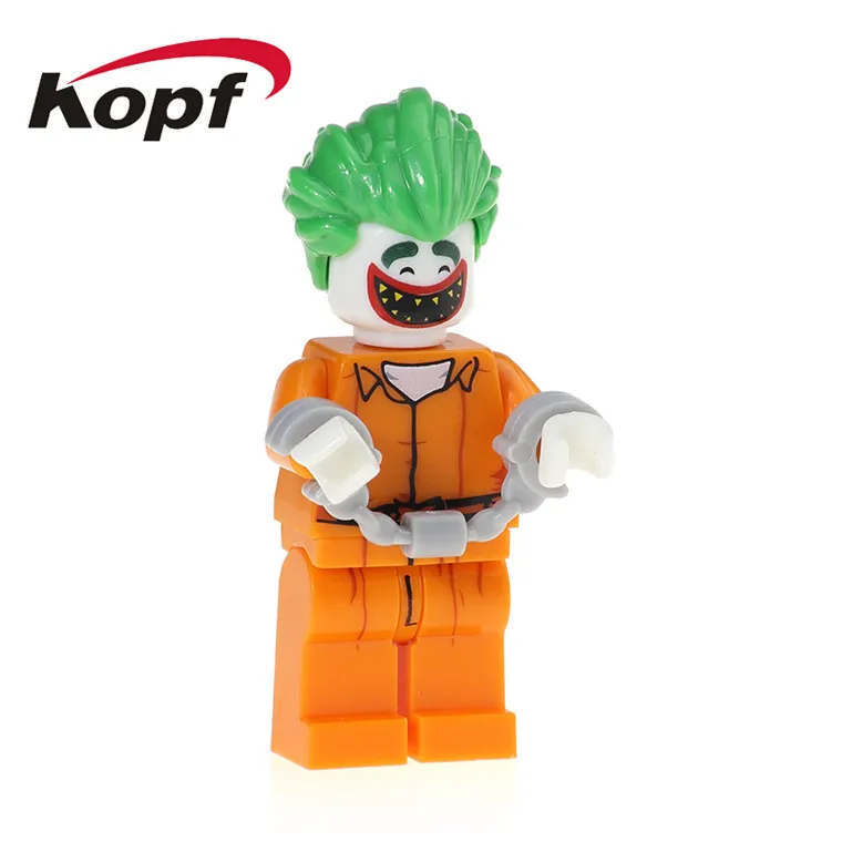 538 Without Box Одиночная Merry Christmas Супер Герои Джанго Фетт Бэтмен Клон Trooper Джокер Кирпичи Строительные блоки детский подарок игрушки XH 567 - Цвет: 538 Without Box