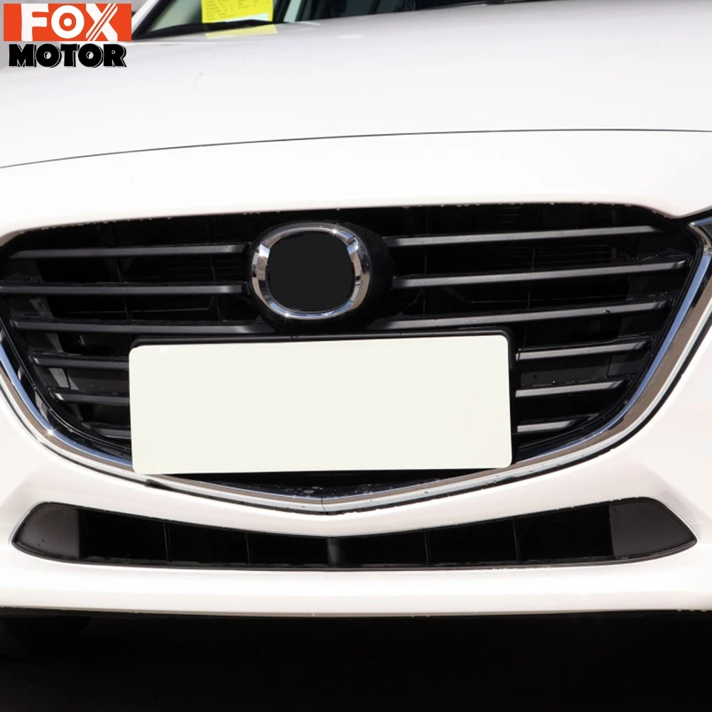 Car Front Lower Bumper Tow Hook Eye Cover Grille Caps For Mazda 3 Replacement Trim Part front bumper cover front bumper decoration car rear bumper hook cover
