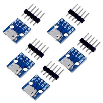 

5Pcs CJMCU 5V Micro- USB Board Interface Power Switch Adapter Breakout Module