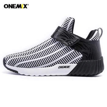 

ONEMIX 2020 Warm High Top Sneaker Winter Unisex Sport Casual Running Shoes Outdoor Men Athletic Walking Shoes for Women
