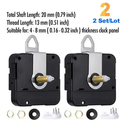 DIY Quartz Silent Wall Clock Mechanism Kit - Central Movement (20mm Shaft Length)