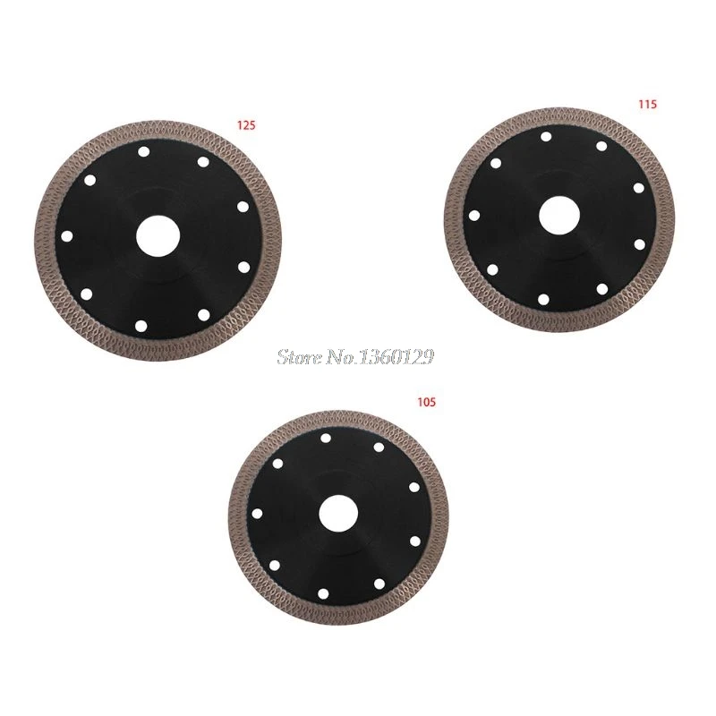 105/115 мм/125 мм тонкий алмазный Керамический дисковый пильный диск лезвие для обработки фарфора горячий спеченный режущий диск для резки плитки