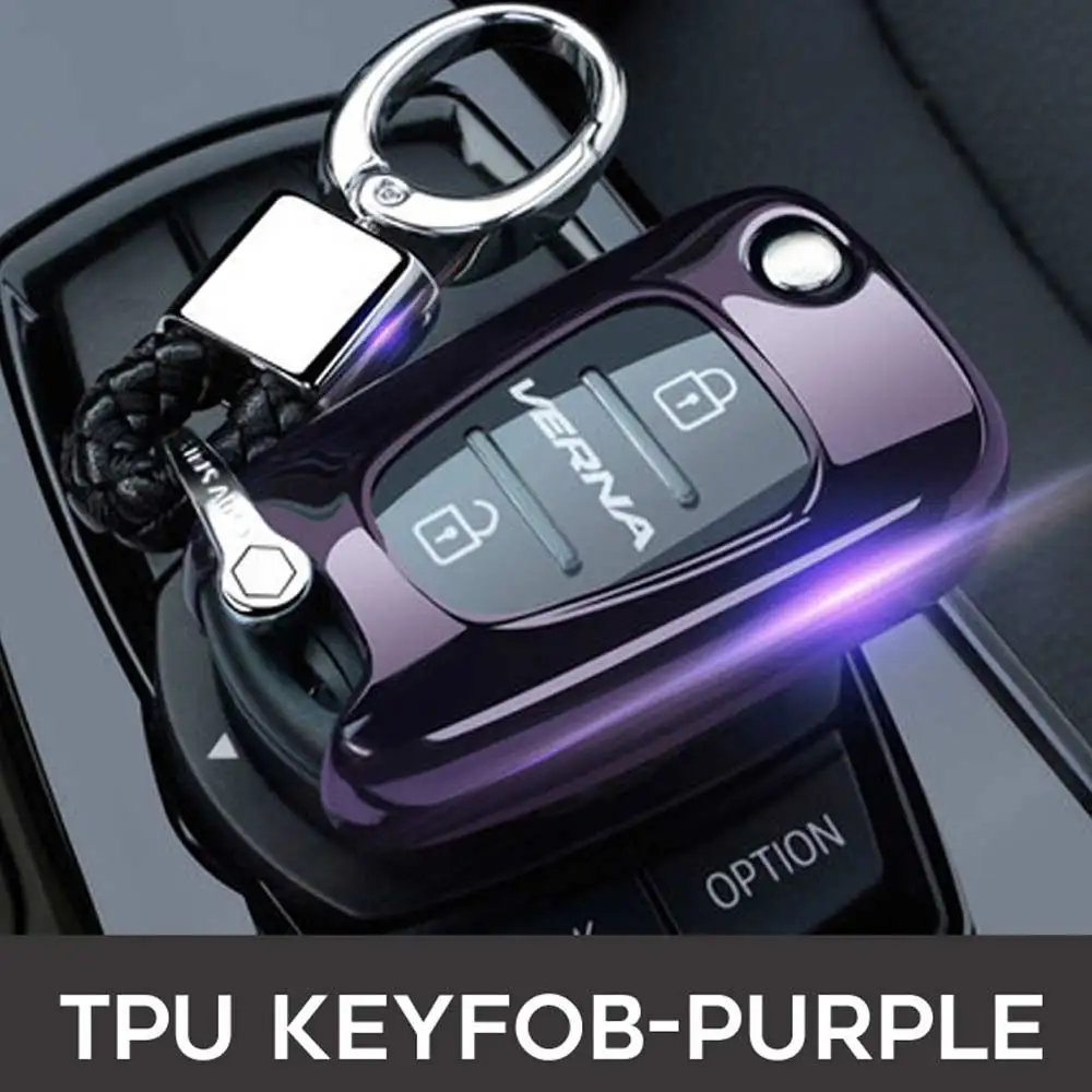 Чехол для автомобильного ключа из ТПУ, складной чехол для hyundai i20 i30 i35 iX20 iX35 Solaris Verna elantra, брелок для ключей, брелок для автомобиля Syyling - Название цвета: Option 1