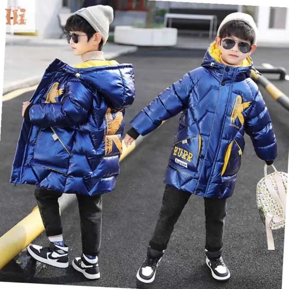 Abrigo Gruo Y Cálido De Terciopelo Para Niños, Chaquetas Acolchadas De Algodón Para Bebés Y