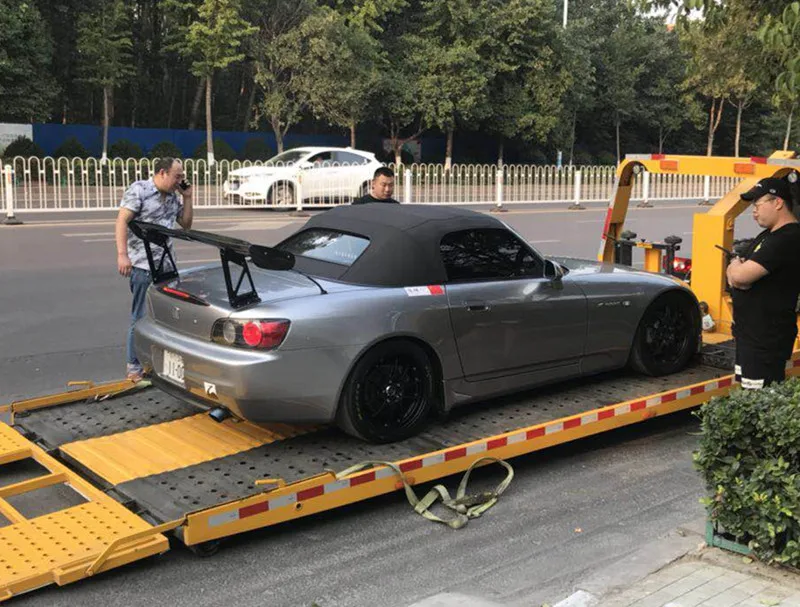 Подходит для honda GT S2000 ложка GT углеродное волокно крыло хвост спойлер