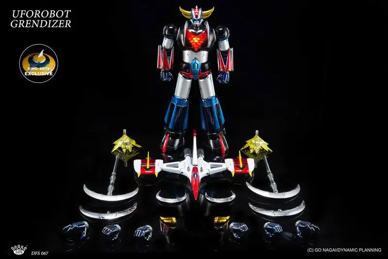 Экшн-фигурка KING ARTS DFS067 UFOROBOT grenaver VIP EDITION с НЛО | Игрушки и хобби