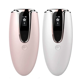 

IPL Hair Epilator, 300,000 Flashes Painless Permanent Light Hair Remover & Skin Rejuvenation Device for Women & Men EU Plug