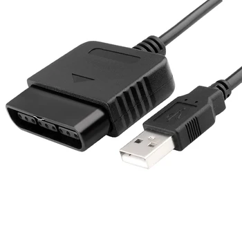 

USB 2.0 Controller Gamepad Joystick Adapter Converter Cable Cord Compatible For PS2 to For PS3 PC Video Game Accessories