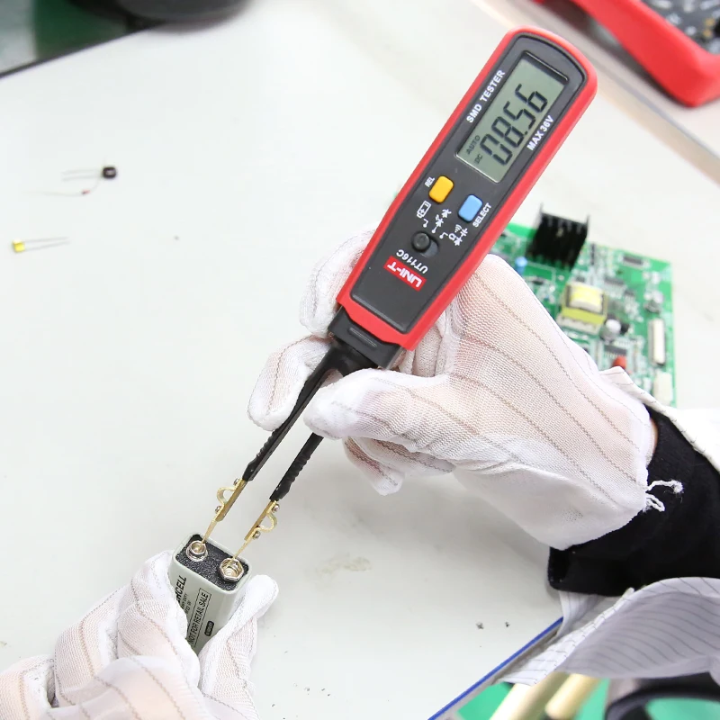 UNI T SMD тестер UT116C мультиметр резистор конденсатор er36V DC напряжение батарея