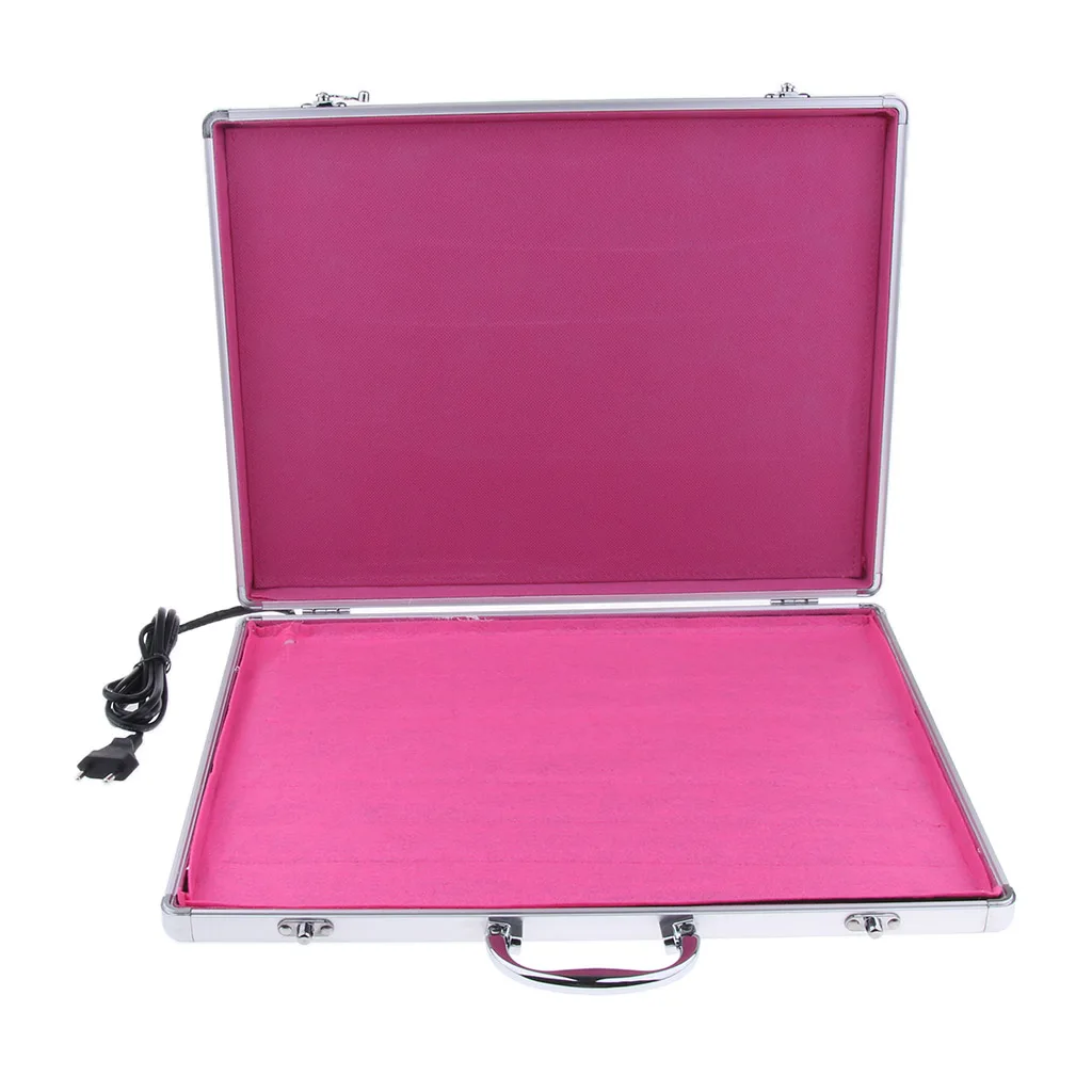 

Large Hot Stone Rock Heating Box Massage Stone Warmer Case Heater for Stone Warm Tool SPA Salon Sauna Supplies - EU Plug