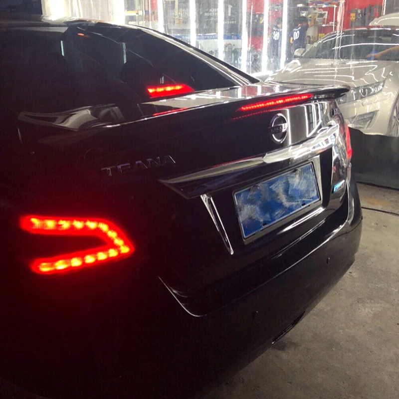 

UBUYUWANT For Nissan Altima 2013-2015 Rear Spoiler High Quality ABS Material Primer Color Car Tail Wing Decoration Trunk Spoiler