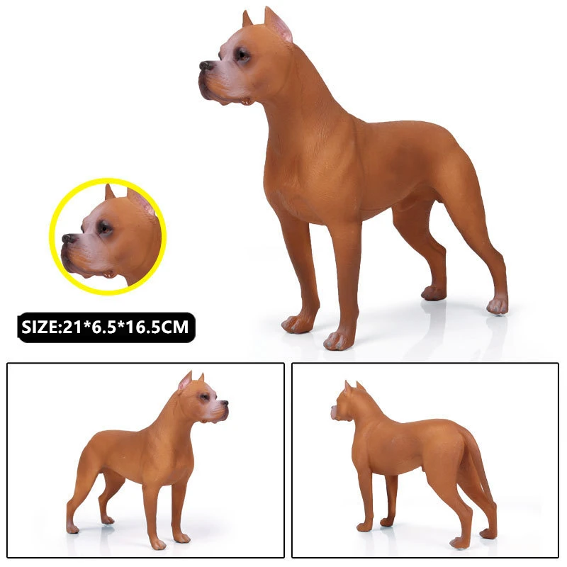 Детская модель животного, новая модель Duke dog, бульдог, игрушка для собак, Коллекционная модель игрушек