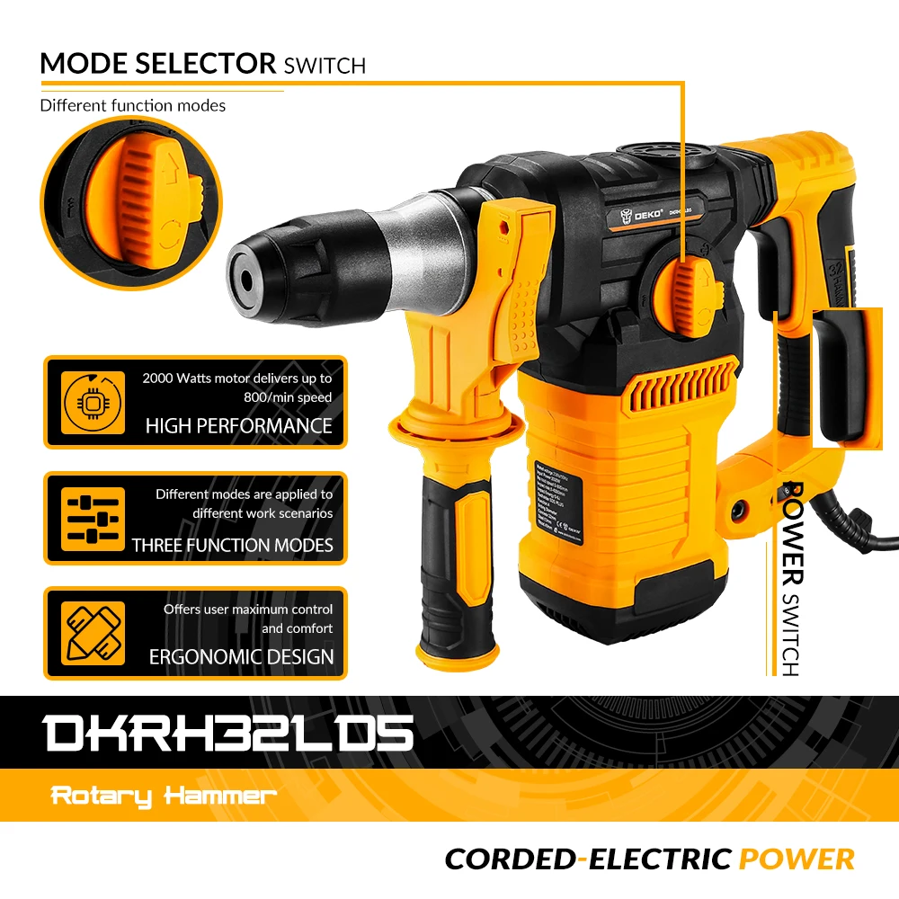 Demolition Hammer Impact Drill 