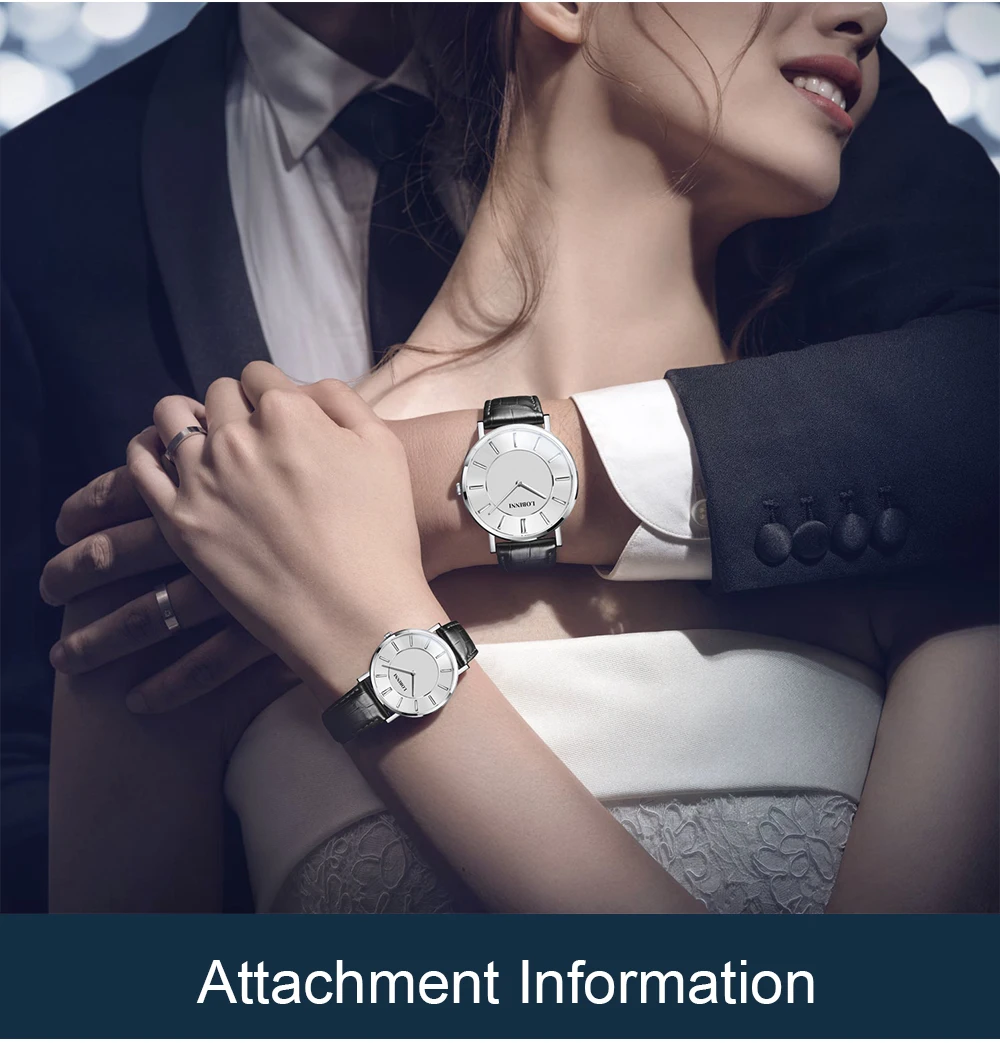 LOBINNI для женщин и мужчин часы Роскошные пара водонепроницаемый наручные часы Япония Citizen кварцевые часы сапфир relogio masculino