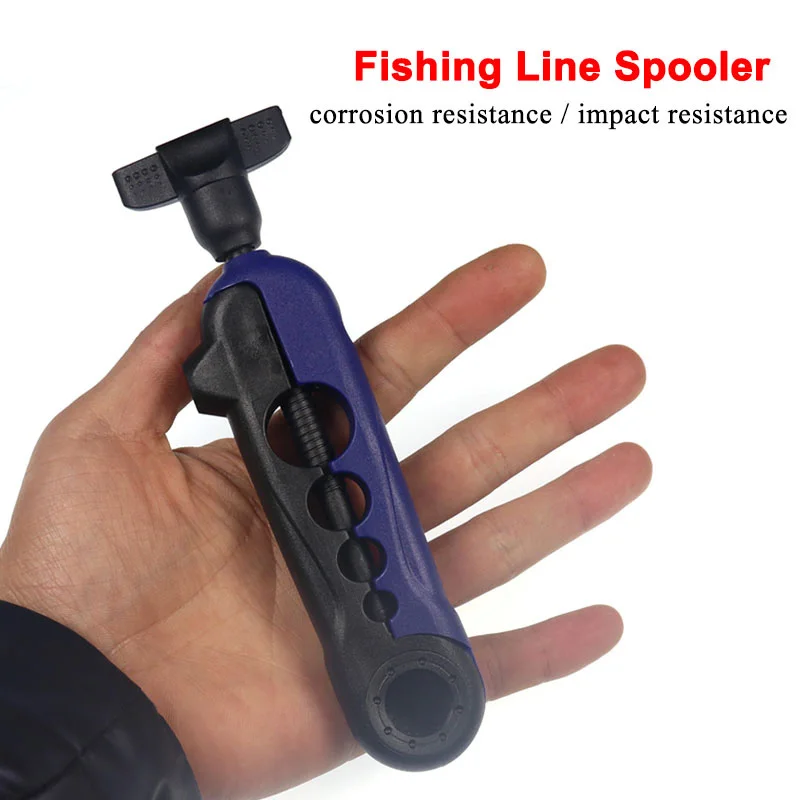 Portable Universal Fishing Line Winder Spooler Tackle Adjustable