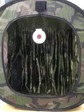Tienda de Tiro Táctico Plegable, portátil, para entrenamiento de camuflaje, caza, objetivo de tiro, Airsoft, Paintball, caja de objetivo