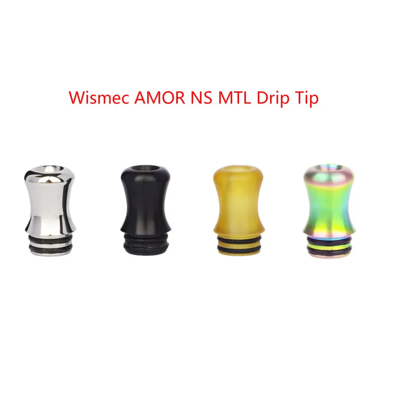 Капельный наконечник из нержавеющей стали/Delrin/PEI 510 MTL для бака Wismec AMOR NS MTL/Eleaf GS