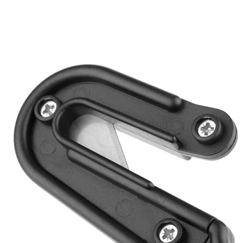 

Fishing Line & Cable Cutter Scuba Diving Dive Knife With 2 Spare , Black