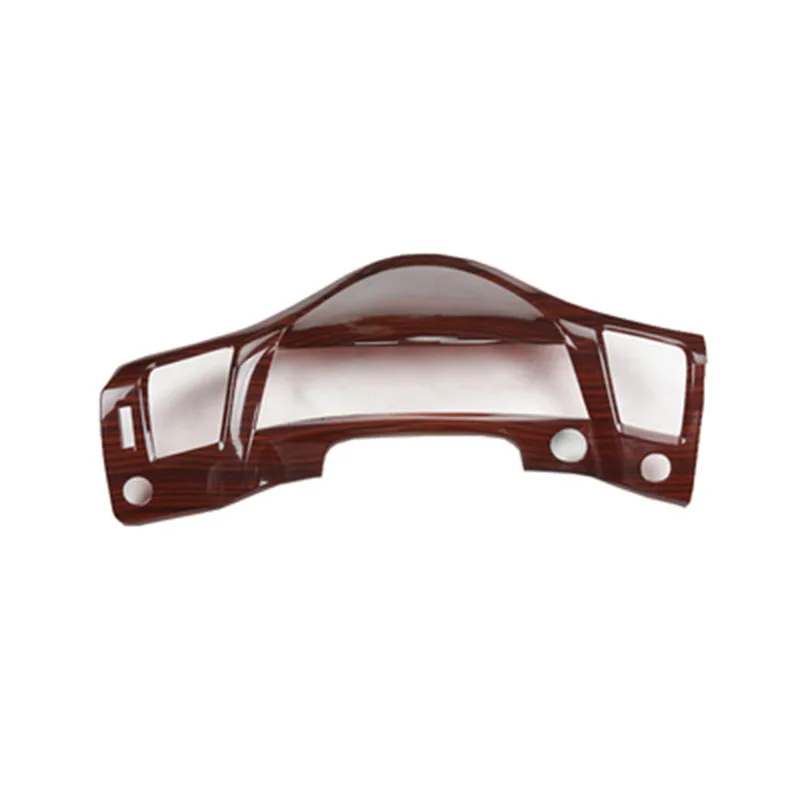 

Peach Wood Grain Refit Car Interior Instrument Frame Panel Cover Trim Fit For Honda 9th Civic 2012 2013 2014 Car Accessories