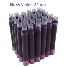 30 шт. перьевая ручка Jinhao чернильные картриджи красный/зеленый/фиолетовый/оранжевый Цвет Стандартный Размеры для Jinhao Duke Baoer Fuliwen ручка и так далее