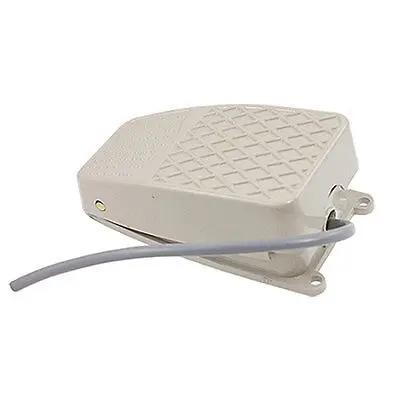 

10A SPDT NO NC Antislip Aluminum Momentary Power Foot Pedal Treadle Switch