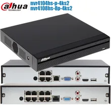 Dahua-Grabadora de vídeo en red 4K 8PoE NVR4108HS-8P-4KS2 8CH POE 1U H.265 Lite, DH-NVR4108HS-8P-4KS2 NVR