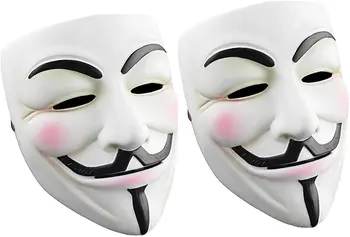 

Anonymous Mask V Vendetta Guy Masks for 2020 Halloween Party Cosplay