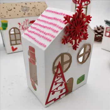 

Candy box Metal Cutting Dies Large size Scrapbooking For Christmas Card Making DIY Embossing Cuts New Craft Pattern