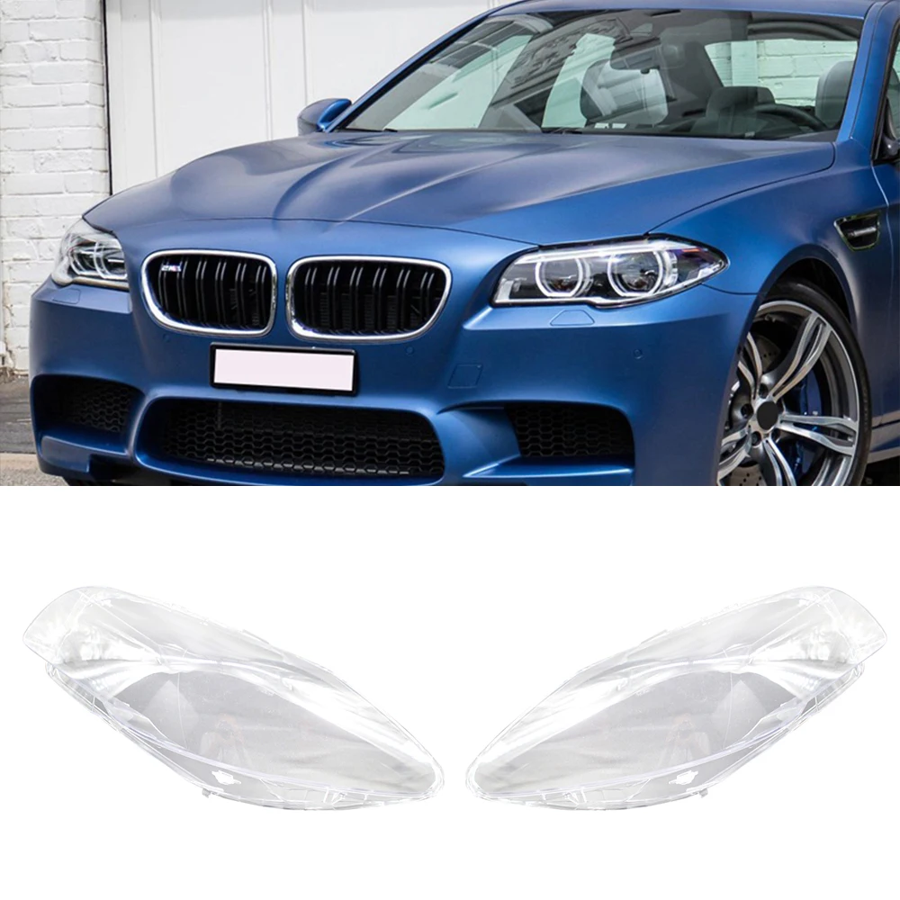 Автомобильная фара, стеклянный абажур, передняя фара, крышка для фары, объектив для BMW F10 LCI F18 528i 530i 535i 2010