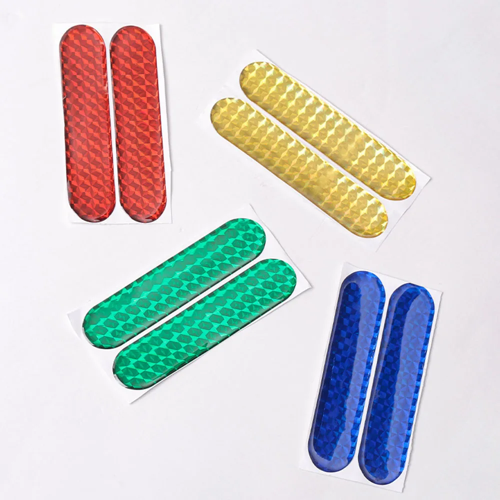 2 шт. наклейки на велосипед Светоотражающие для автомобиля MTB велосипедная